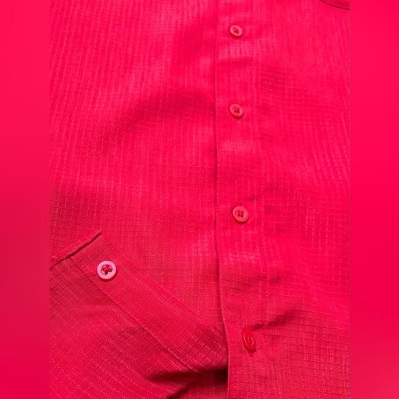 Harbor Bay 2xl red button down men’s collared shirt - Picture 4 of 7